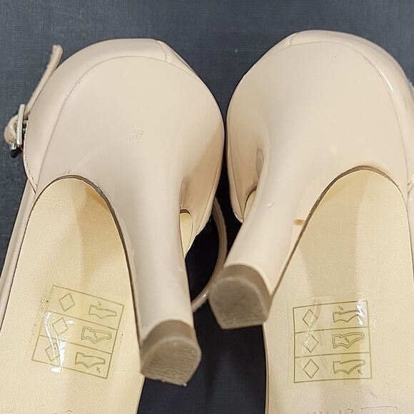 CALL IT SPRING WOMEN'S ANKLE STRAP STILETTOS OPEN ROUND TOE HEELED SANDALS - Picture 13 of 14